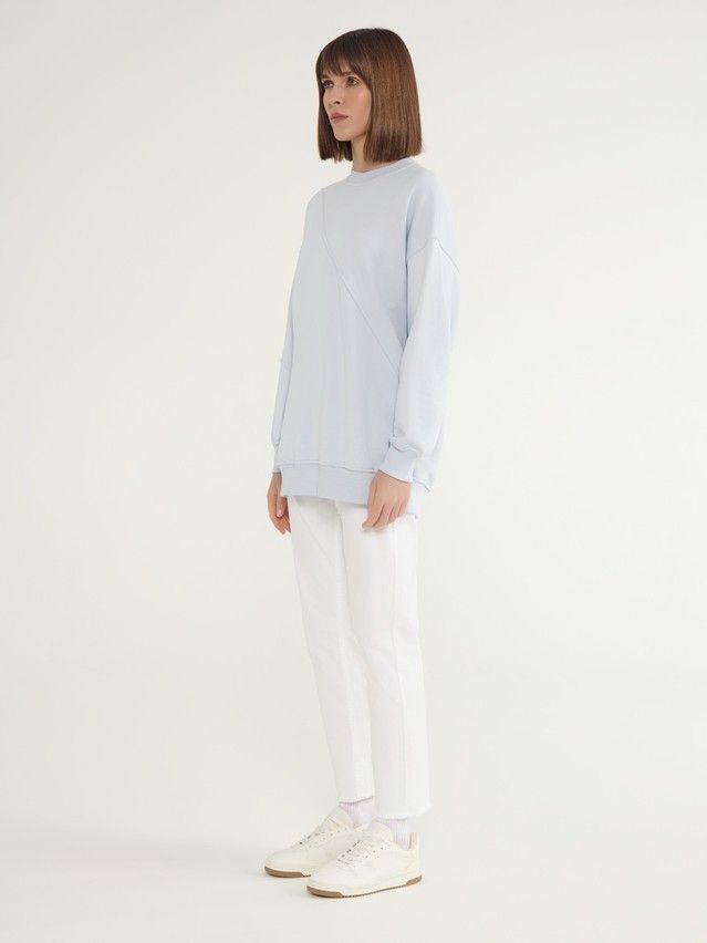 Women's polo neck shirt CONTE ELEGANT LD 3054, s.170-92, blue quartz - 3