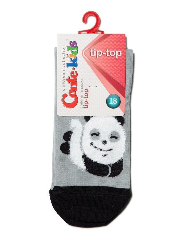 Children's socks CONTE-KIDS TIP-TOP, s.21-23, 421 grey - 4