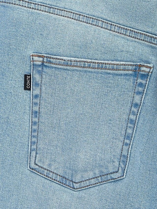 Denim trousers CONTE ELEGANT CON-730, s.170-102, light blue - 9