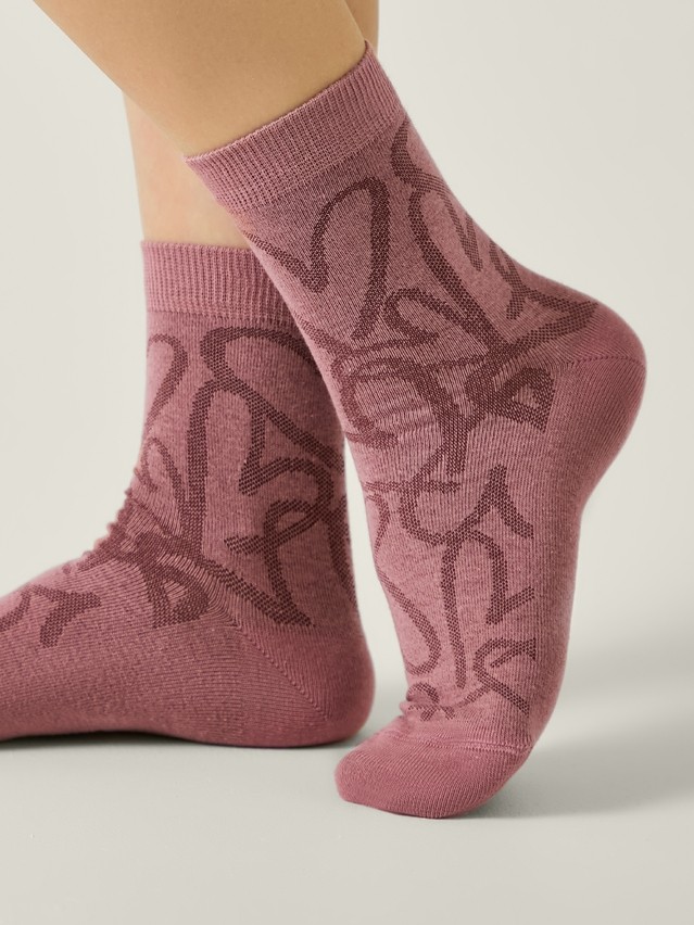 Women's socks CONTE ELEGANT CLASSIC, s.23-25, 687 ash pink - 2