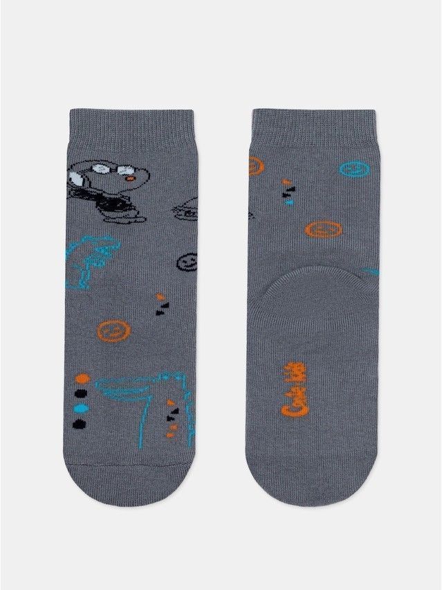 Children's socks CONTE-KIDS SOF-TIKI, s.16, 765 grey - 3