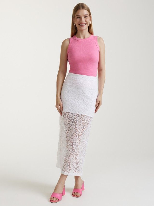Women's polo neck shirt CONTE ELEGANT LD 3278, s.170-84, pink - 1