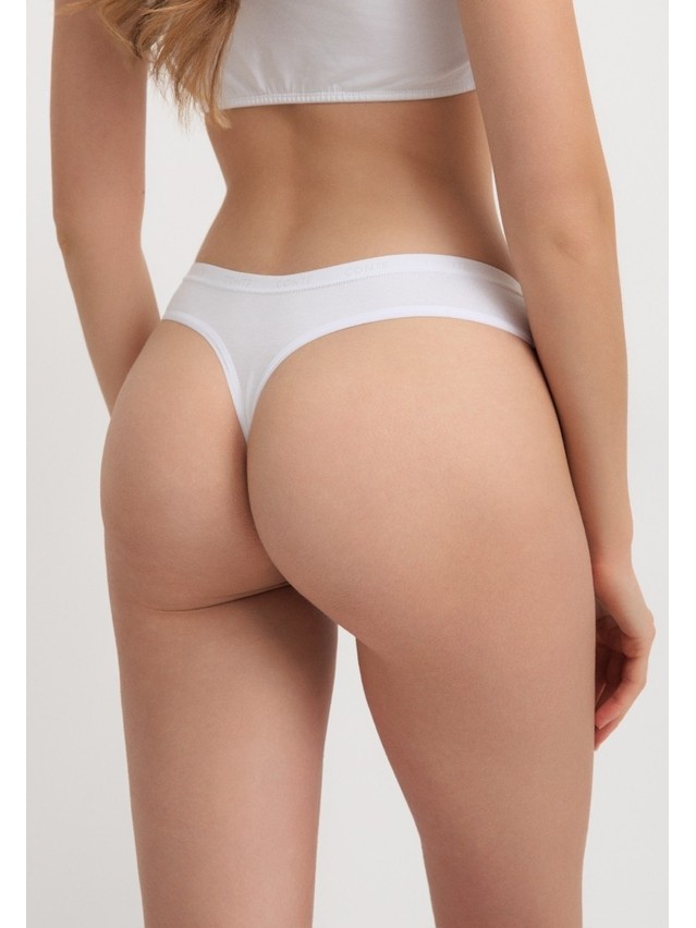 Women's panties CONTE ELEGANT COMFORT COTTON LST 5569, s.90, white - 3