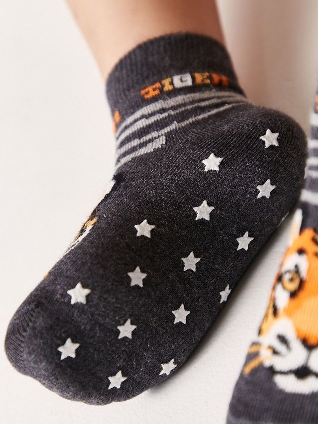 Children's socks TIP-TOP (anti-slip) 7S-54SP, s. 18-20, 474 dark gray - 3