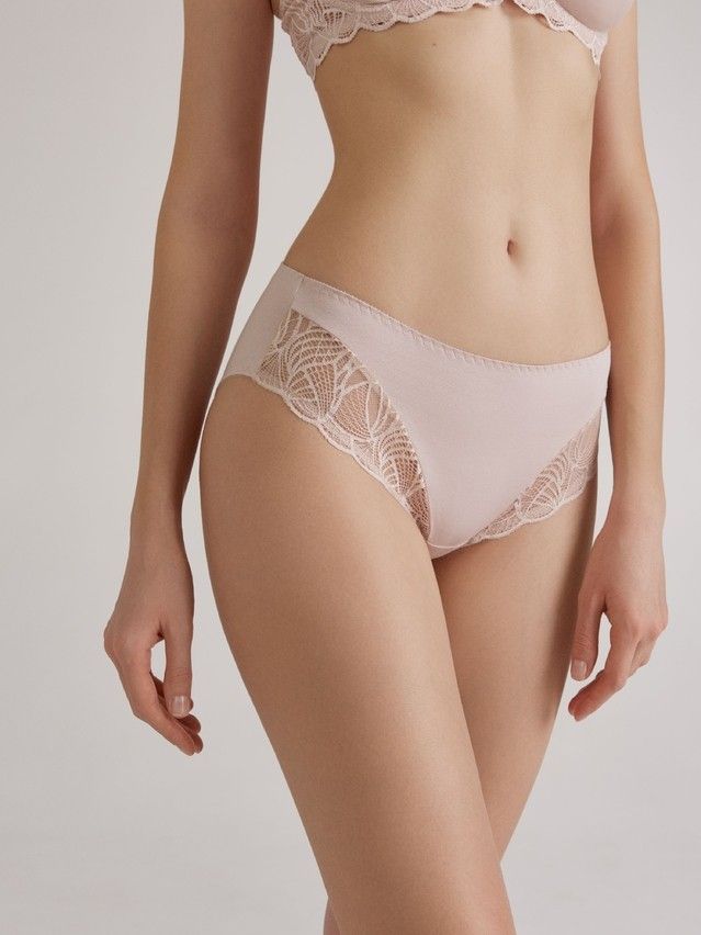 Panties CONTE ELEGANT AURA RP3180, s.114, silver peony - 1