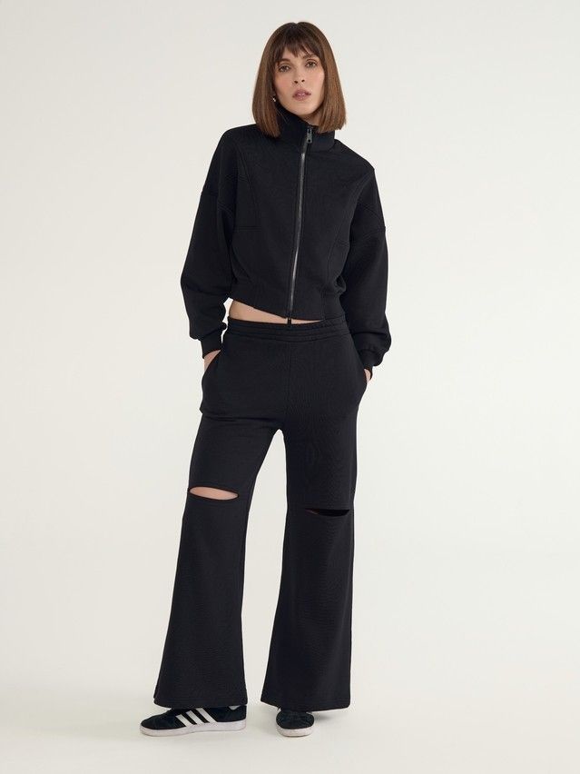 Women's trousers CONTE ELEGANT LBK 3078, s.170-102, black - 1