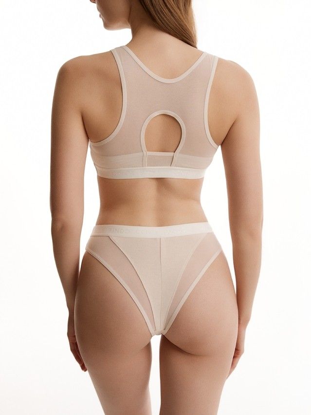 Women's top CONTE DOUBLE LINES LBE 3547, s.170-84, beige - 2