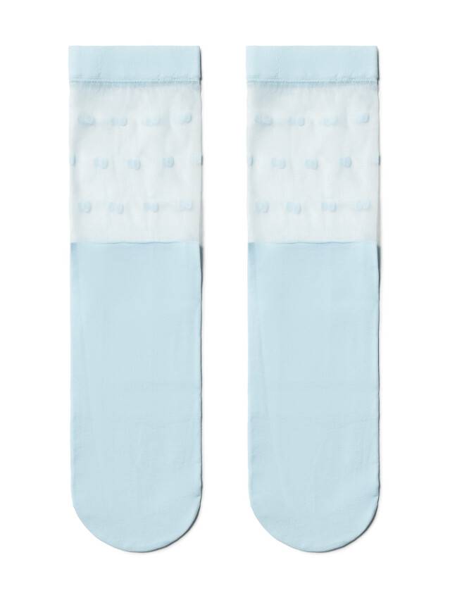 Women's socks FANTASY 19C-29SP, size 36-39, light blue - 2
