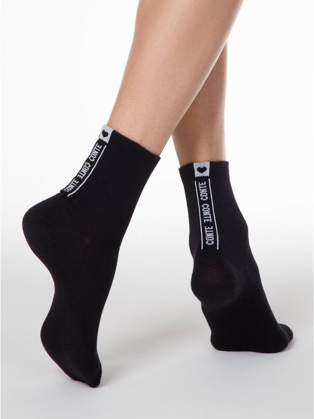 Women's socks CONTE ELEGANT CLASSIC, s.23, 152 black - 4