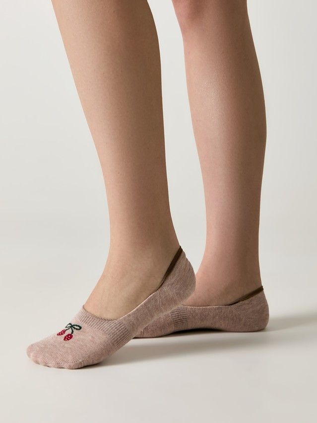 Women's footlets CONTE ELEGANT CLASSIC, s.23-25, 1115 beige - 3