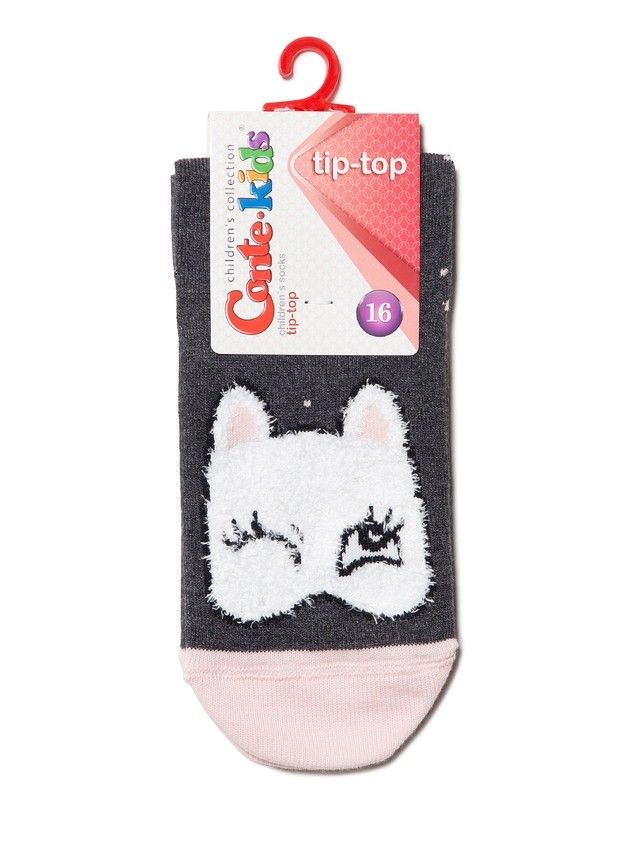Children's socks CONTE-KIDS TIP-TOP, s.21-23, 422 dark grey - 6