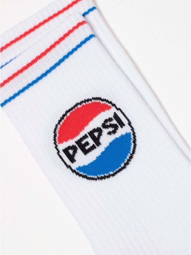 Men's socks DIWARI PEPSI, s.27-29, 586 white - 4
