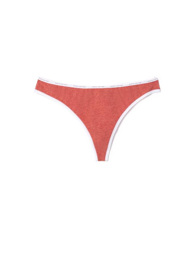 Women's panties CONTE ELEGANT BASIC LST 643, s.102/XL, red melange - 3