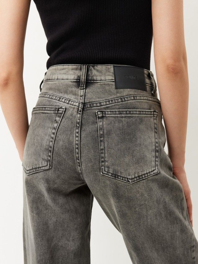 Women's jeans CONTE CON-964, s.164-90, black tint - 8