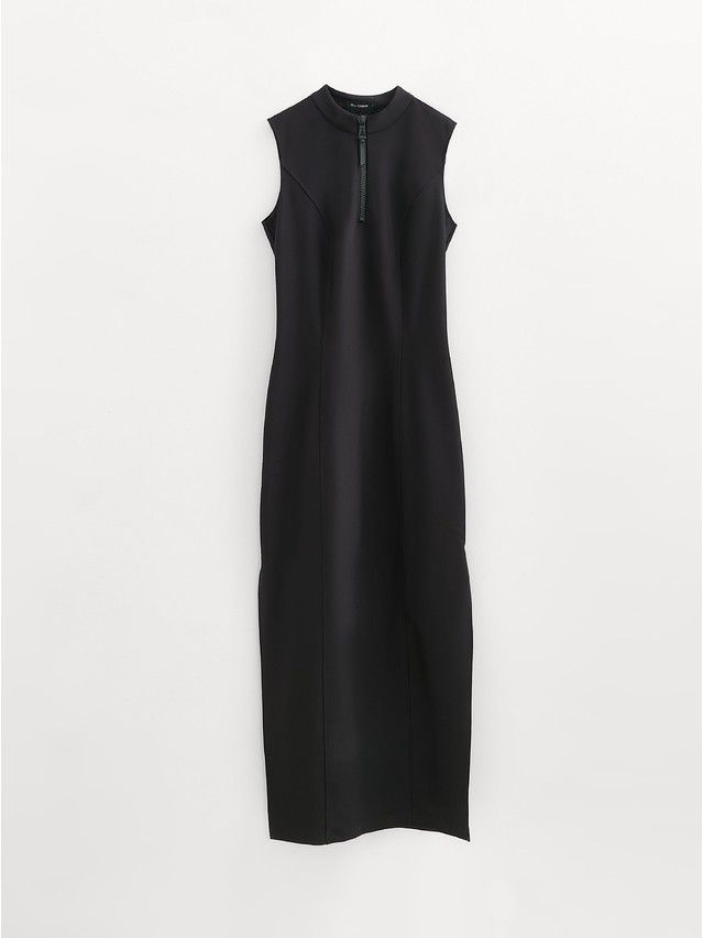 Women's pinafore dress CONTE ELEGANT LSF 3306, s.170-96-102, black-black - 6