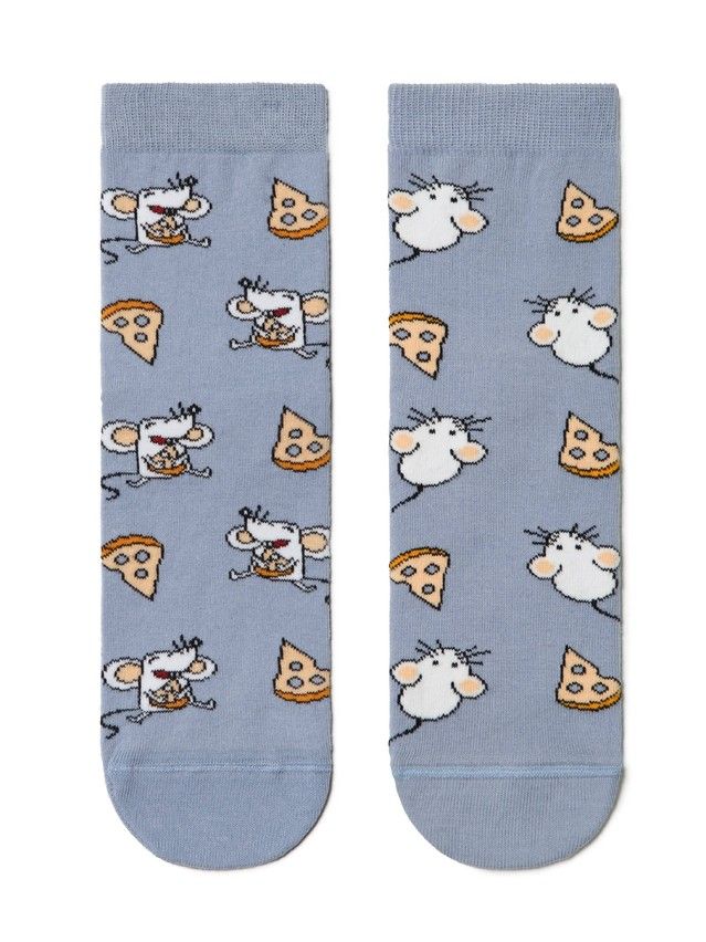 Women's socks CONTE ELEGANT HAPPY, s.23-25, 150 light denim - 2