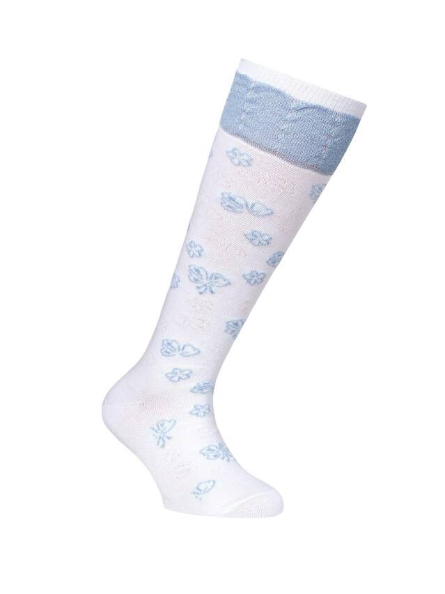 Children's knee high socks CONTE-KIDS TIP-TOP, s.20, 017 light blue - 1