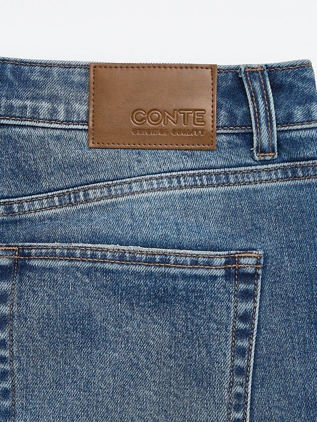 Denim trousers CONTE ELEGANT CON-737, s.170-102, blue - 10