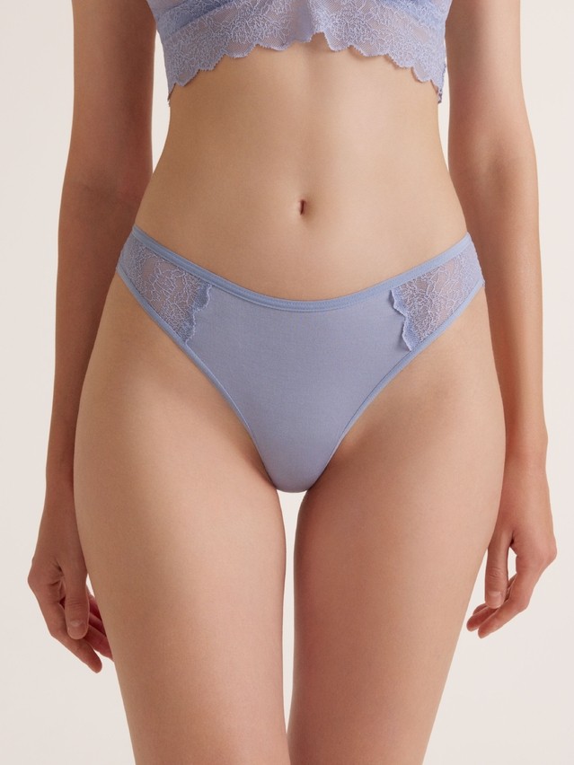 Women's panties CONTE ELEGANT FLOWER LINE LBR 3178, s.90, blue fog - 1