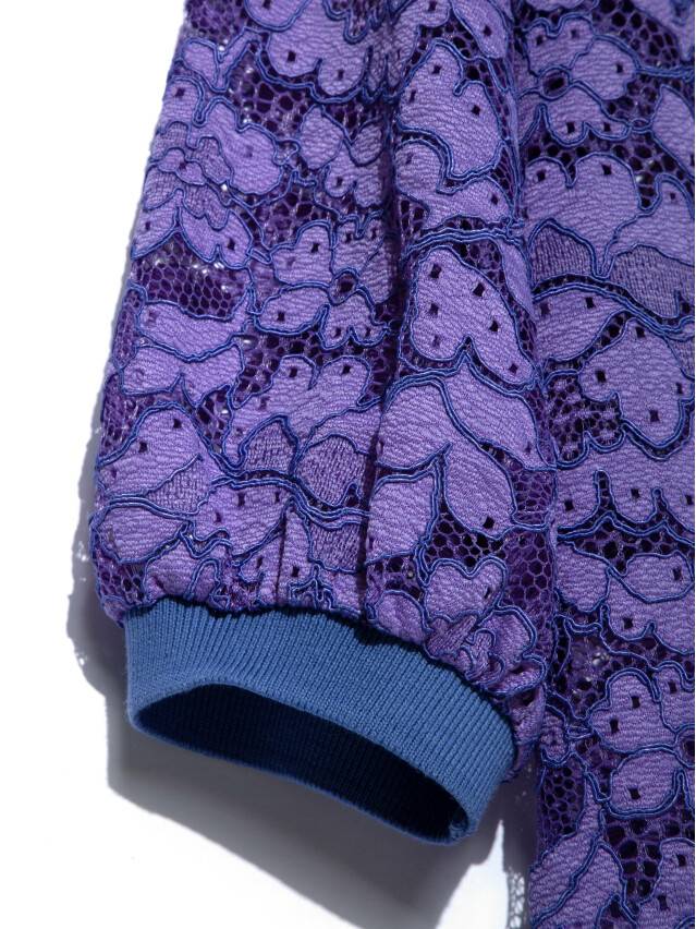 Women's polo neck shirt CONTE ELEGANT LD 904, s.170-100, lilac bluish - 7