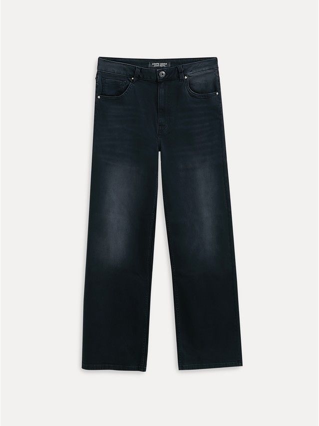 Women's jeans CONTE CON-800, s.164-90, washed black - 8