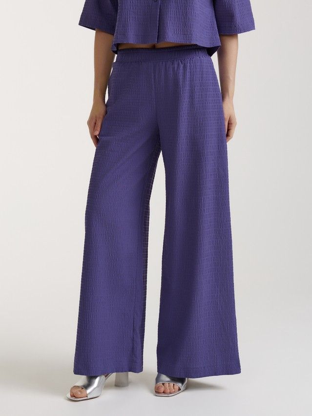 Women's trousers CONTE ELEGANT LBK 3165, s.170-84-90, cosmic blue - 4