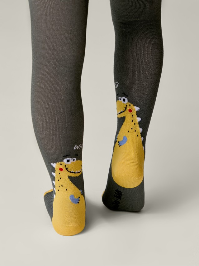 Children's tights CONTE-KIDS TIP-TOP, s.104-110 (16),715 khaki - 2