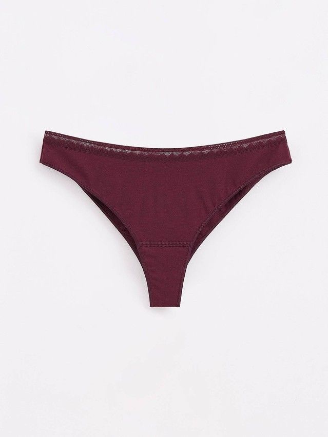 Women's panties CONTE ELEGANT CLASSIC BASIC LBR 1349, s.90, bordo - 1