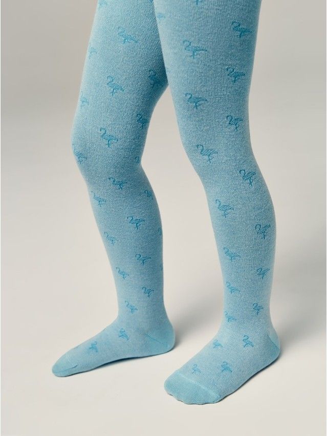 Children's tights CONTE-KIDS CLASS, s.104-110 (16),640 turquoise - 2