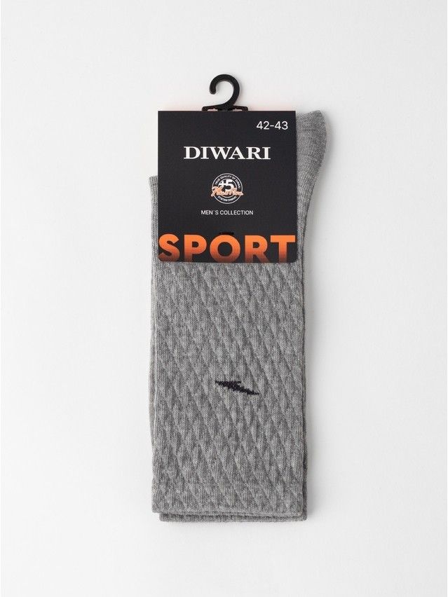 Men's socks DIWARI SPORT, s.25, 973 grey - 8