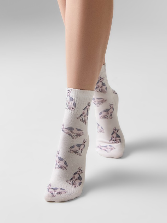 Women's socks CONTE ELEGANT CLASSIC, s.23-25, 1167 beige - 1