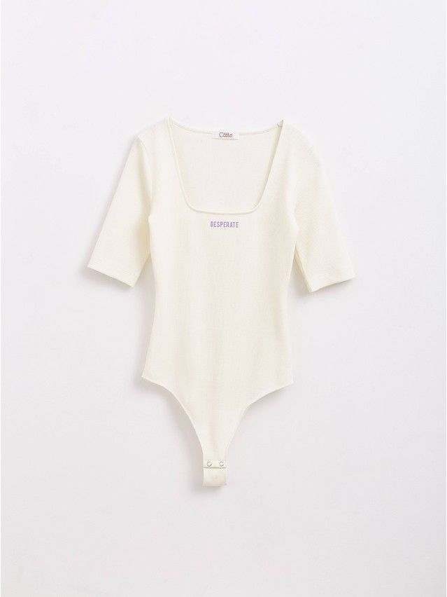 Women's bodysuit CONTE ELEGANT LBD 1973, s.170-84-90, ecru - 4