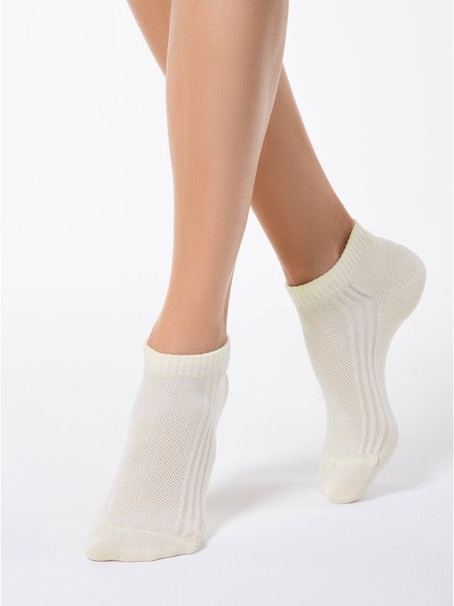 Women's socks CONTE ELEGANT CLASSIC, s.23, 016 cream - 1