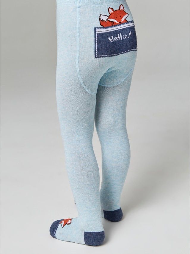 Children's tights CONTE-KIDS TIP-TOP, s.62-74 (12),440 pale turquoise - 5