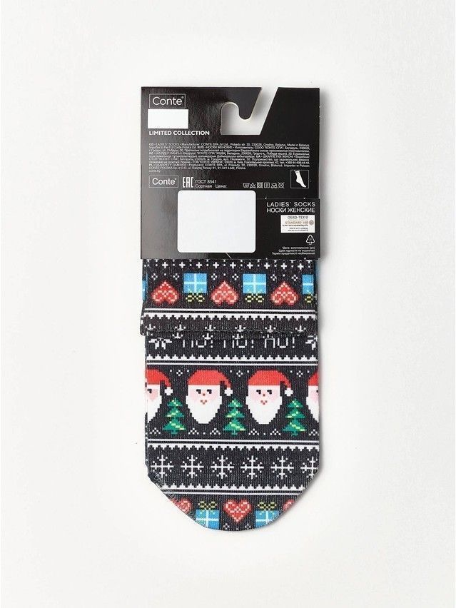 Women's socks CONTE ELEGANT FANTASY, s.23-25, 500 black - 5