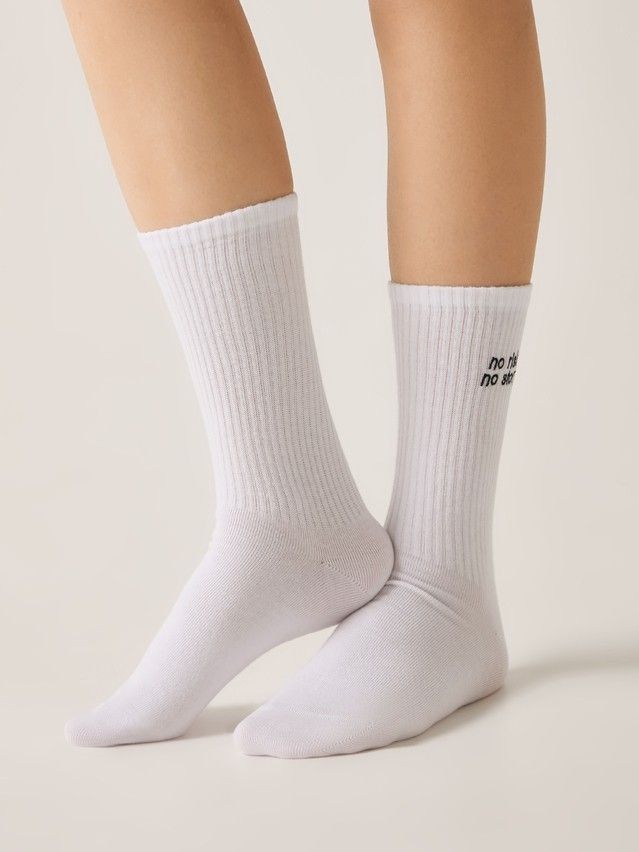Women's socks CONTE FANTASY, s.23-25, 698 white - 2