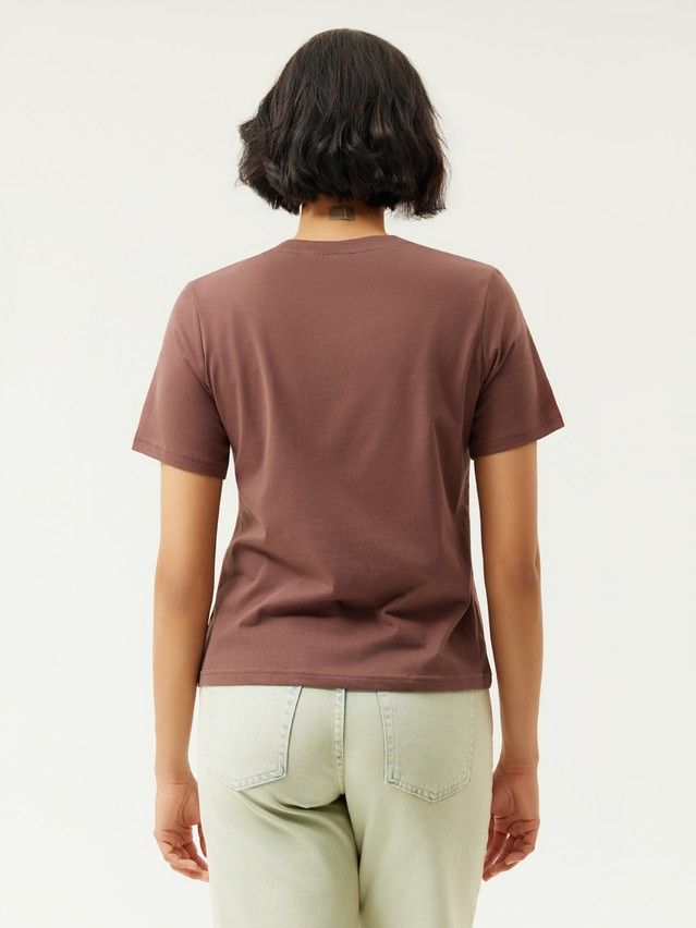 Women's jumper CONTE ELEGANT BASIC COLLECTION LD 5024, s.170-84, chocolate - 4