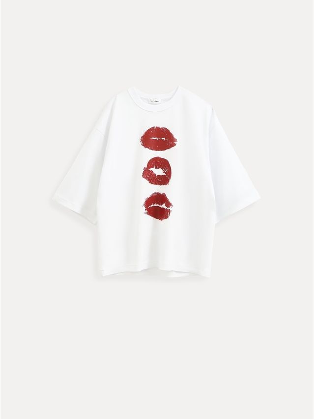 Women's polo neck shirt CONTE LD 3449, s.170-88, white-lips - 7