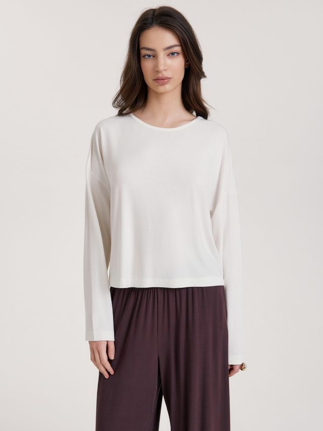 Women's jumper CONTE LD 3508, s.170-84, off-white - 2