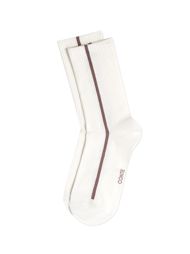 Women's socks CONTE ELEGANT ACTIVE, s.23-25, 965 milky - 3
