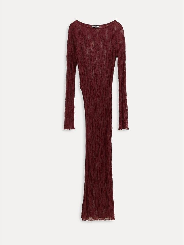 Women's polo neck shirt CONTE LD 3501, s.170-84, burgundy - 9