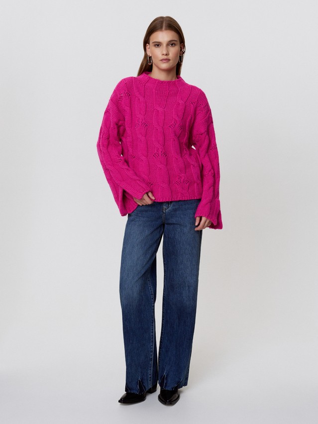 Women's pullover CONTE ELEGANT LDK24134, s.170-84, thrift pink - 1