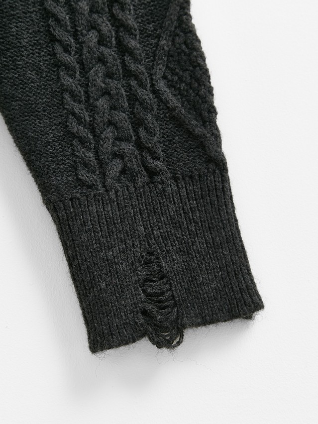 Women's pullover CONTE ELEGANT LDK24129, s.170-84, graphite melange - 8