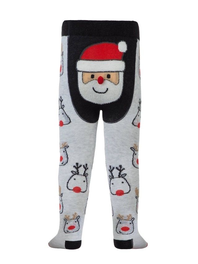 Christmas tights Santa Claus with a fluffy thread and a pompom Official online store Conte