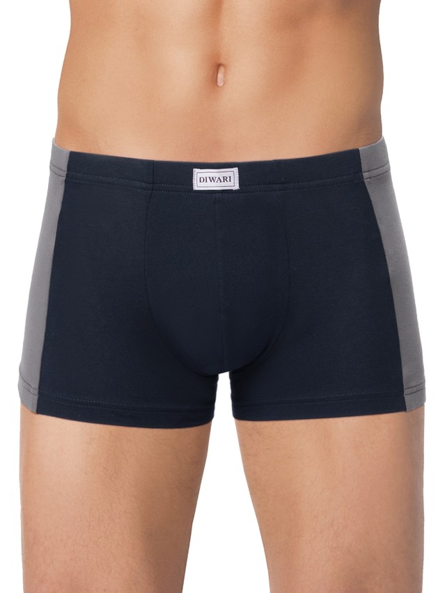 Men's underpants DIWARI BASIC MEN MSH 3119, s.78,82, dark navy-grey - 1