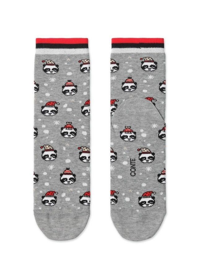 Women's socks CONTE ELEGANT NEW YEAR, s.36-39, 518 grey - 2