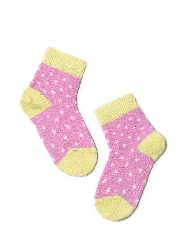 Children's socks CONTE-KIDS TIP-TOP, s.12-14, 214 mallow-yellow - 1