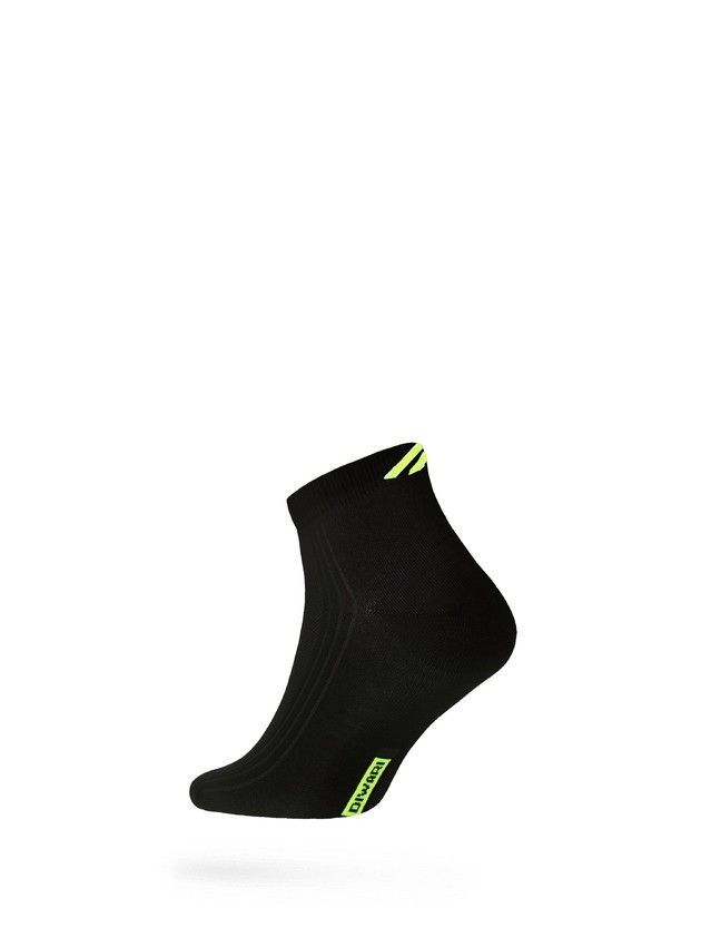 Men's socks DiWaRi ACTIVE, s. 40-41, 018 black-lettuce green - 1