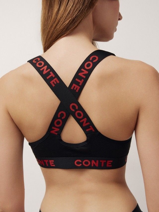 Women's bustier CONTE ELEGANT COMFY LINE LBE 2989, s.170-88, black-red - 8