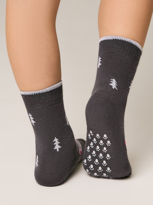 Children's socks CONTE-KIDS TIP-TOP, s.12, 1016 dark grey - 2